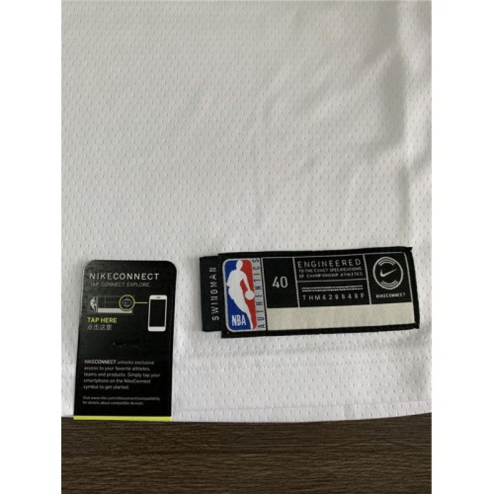 Men's LA Clippers Kawhi Leonard #2 White 19-20 Swingman Jersey - Association Edition-Pro Kit Vault | Brand New 26/27 Sports Jerseys